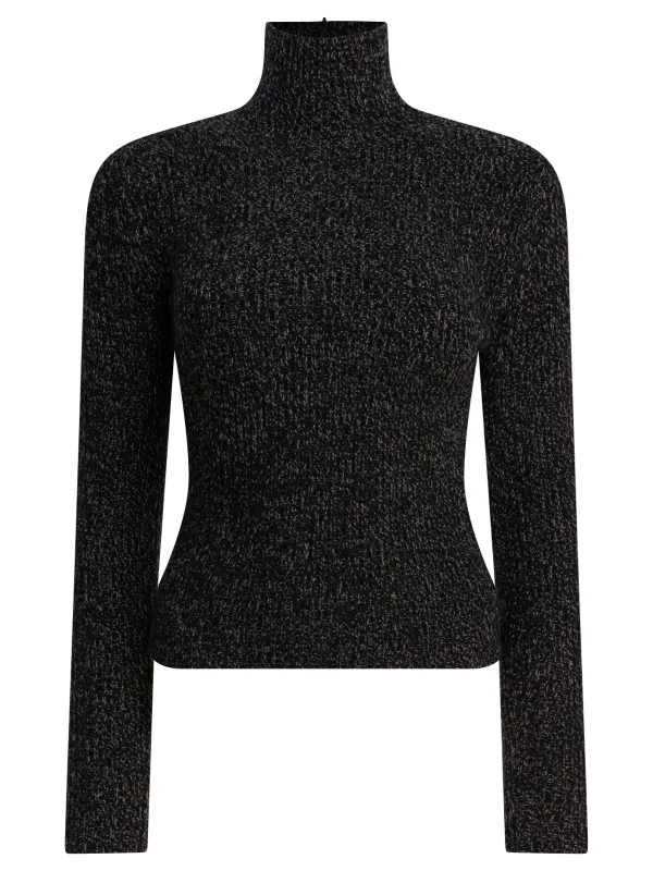 WOOL AND CASHMERE MOULINÉ TURTLENECK SWEATER sold by Lord & Taylor