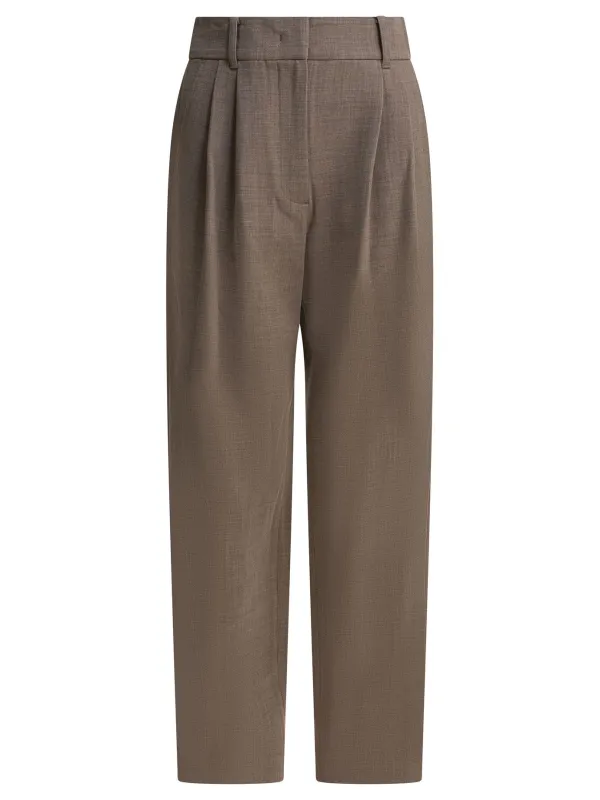 BEIGE WOOL BLEND TROUSERS sold by Lord & Taylor
