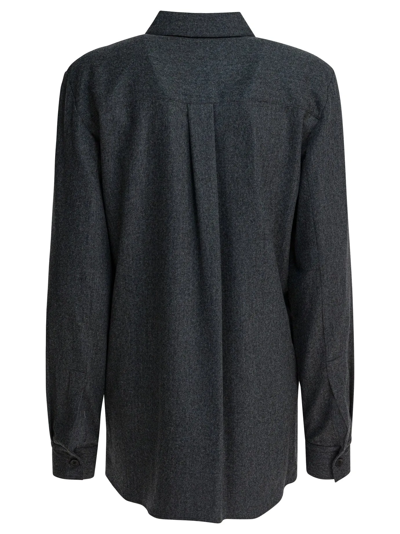GREY WOOL CASHMERE SHIRT sold by Lord & Taylor product image thumbnail 2