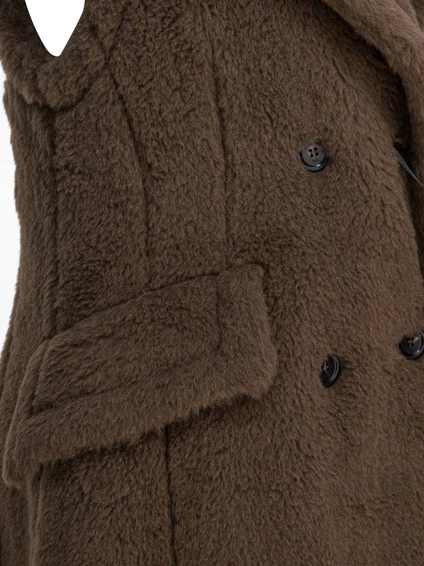 BROWN ALPACA WOOL COAT sold by Lord & Taylor product image thumbnail 4