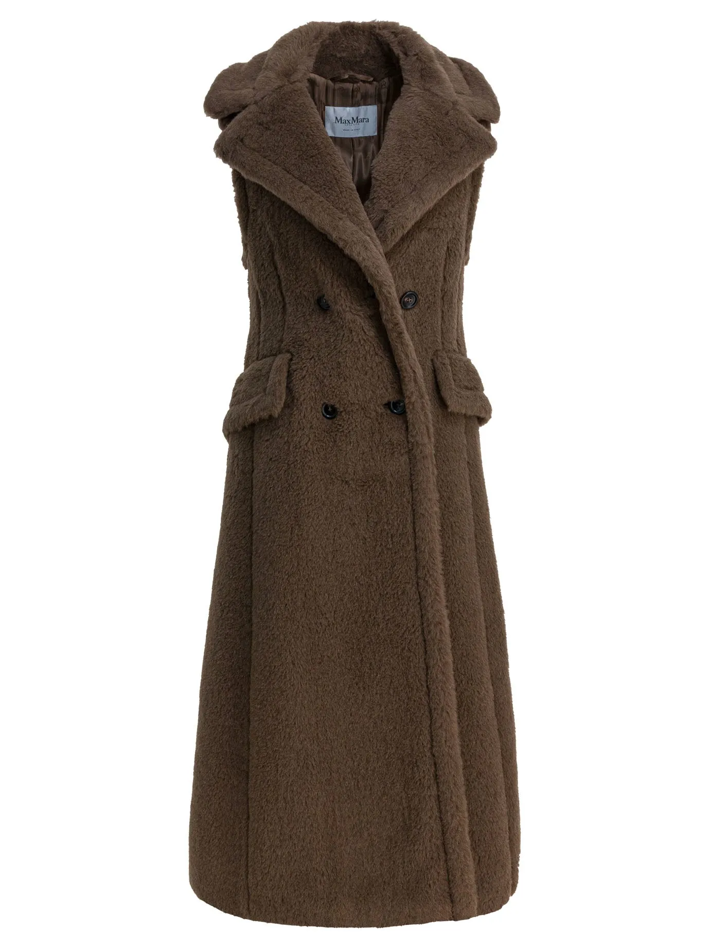 BROWN ALPACA WOOL COAT sold by Lord & Taylor