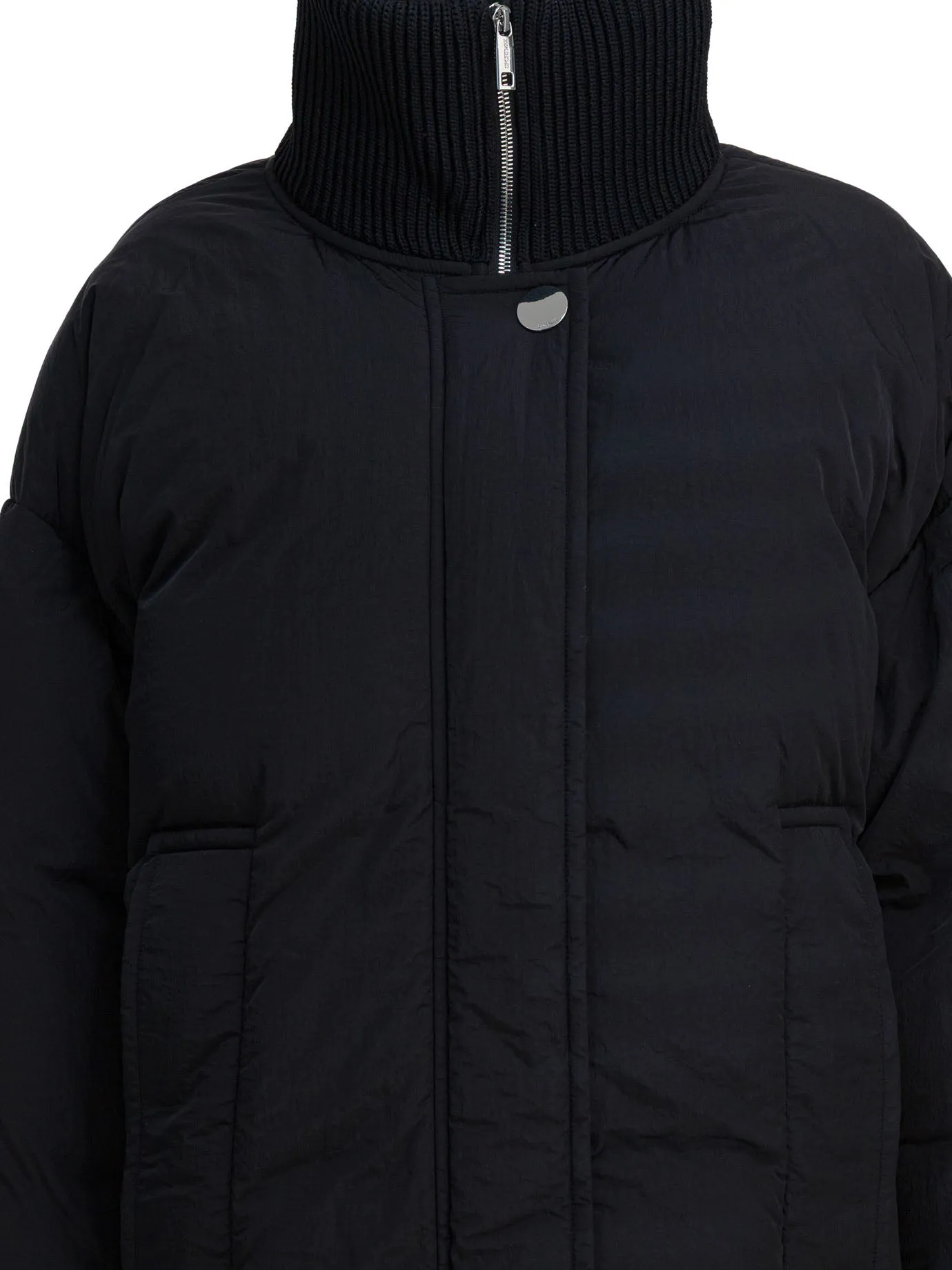 BLACK PADDED POLYAMIDE COAT sold by Lord & Taylor product image thumbnail 3