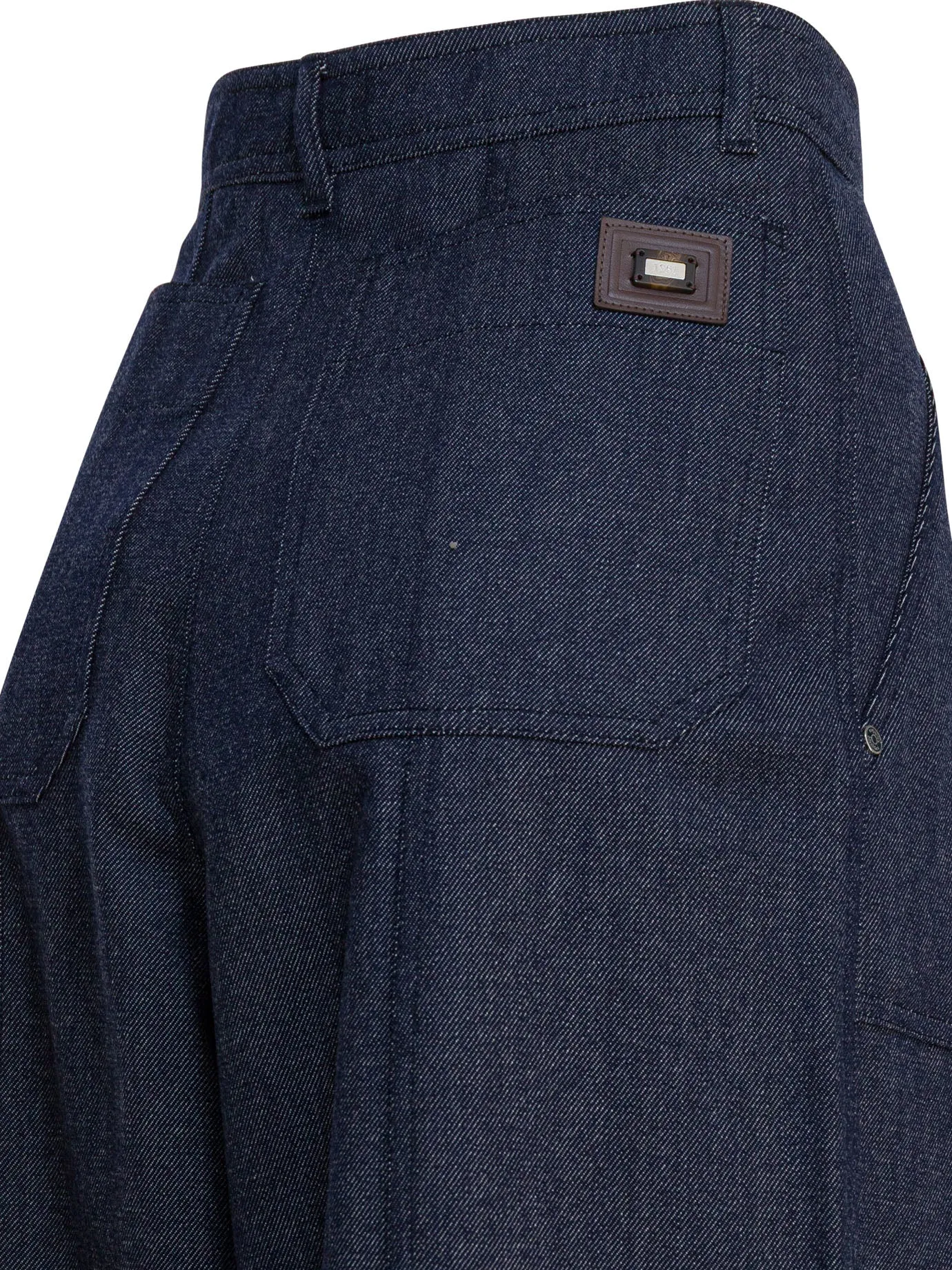 DENIM-EFFECT WOOL PANTS sold by Lord & Taylor product image thumbnail 3
