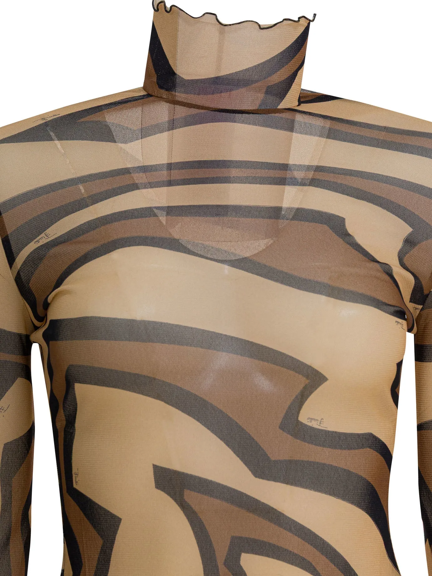 LABIRINTO PRINT TULLE T-SHIRT sold by Lord & Taylor product image thumbnail 3