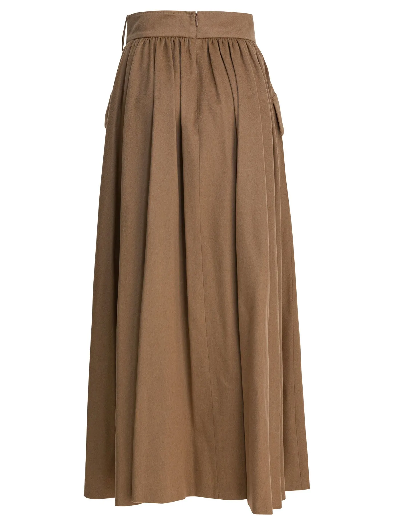 DRAPED WRAP MIDI SKIRT sold by Lord & Taylor product image thumbnail 2