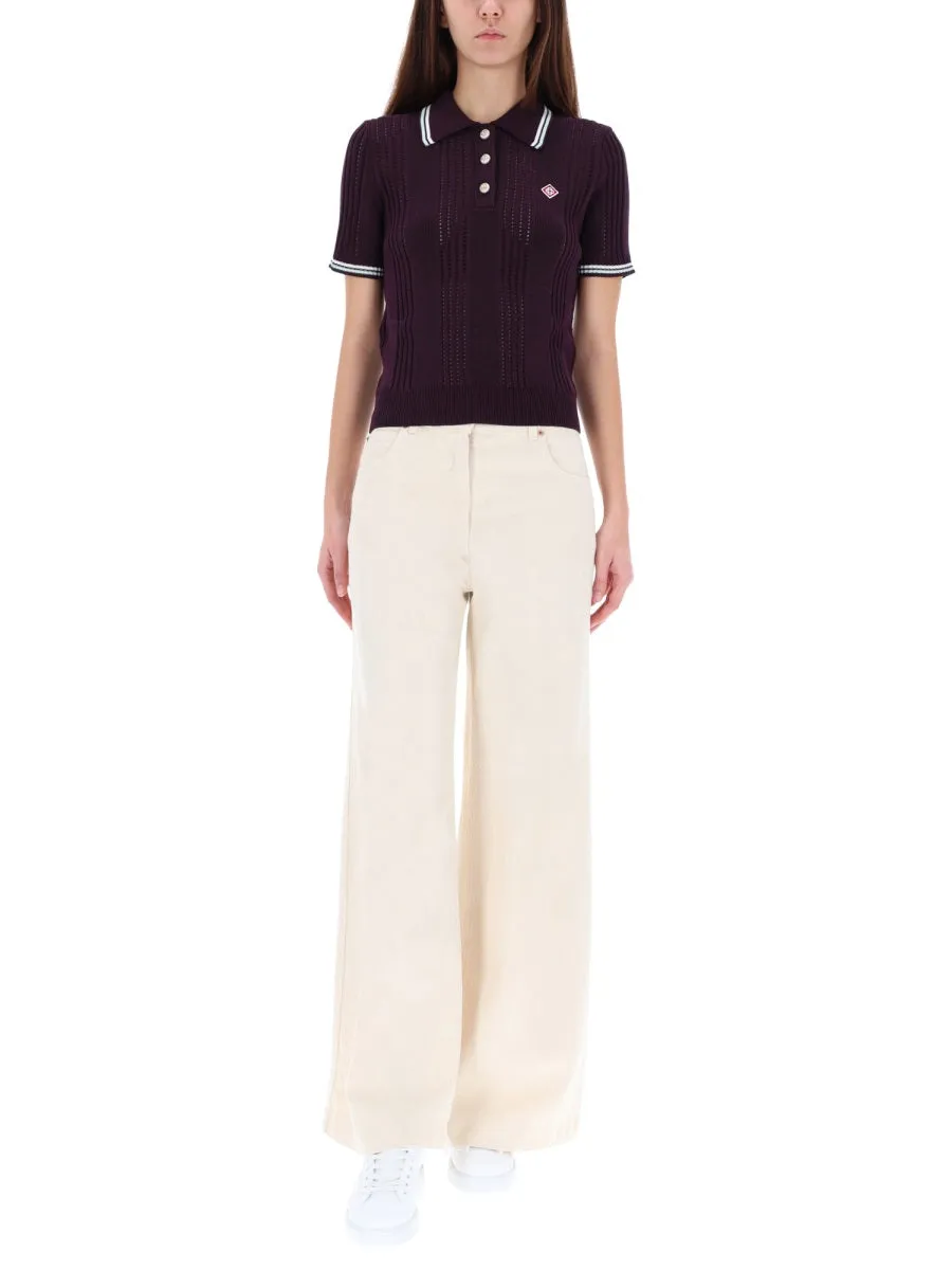 COTTON KNIT POLO SHIRT sold by Lord & Taylor product image thumbnail 2