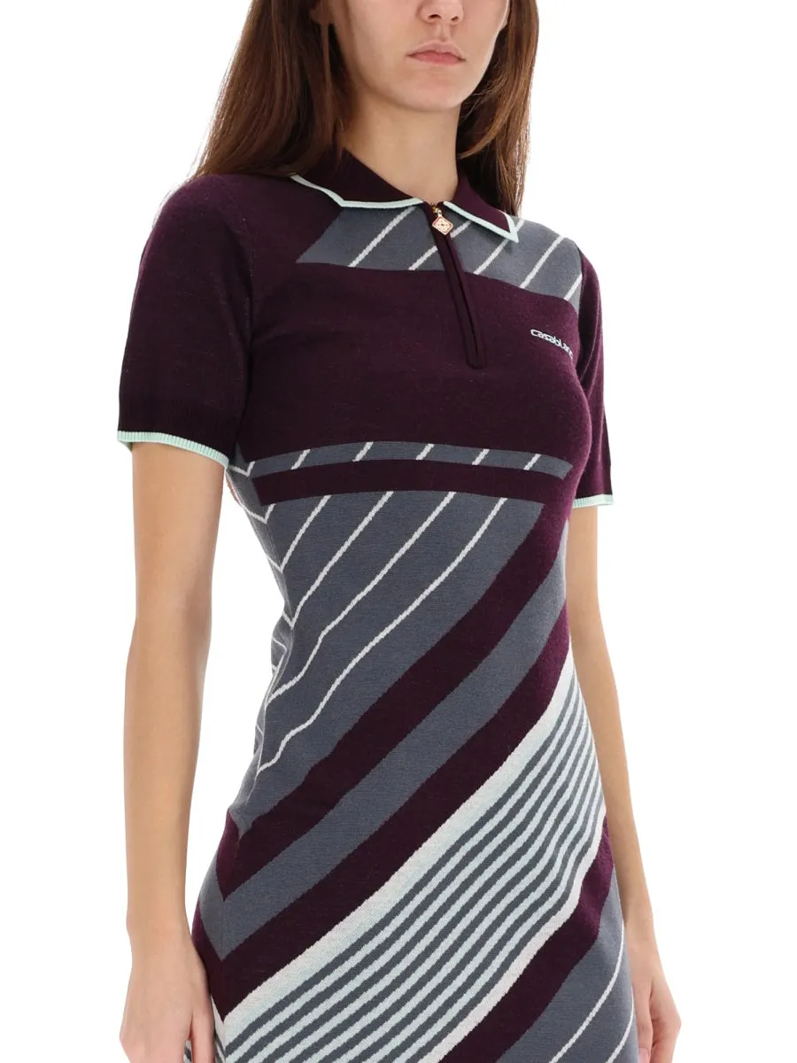DIAGONAL TENNIS POLO DRESS sold by Lord & Taylor product image thumbnail 4
