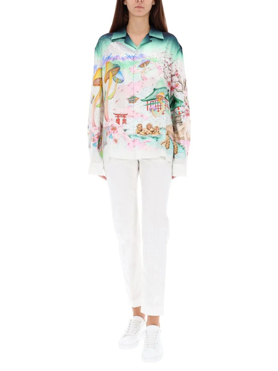 FLOWER PRINT SHIRT sold by Lord & Taylor product image thumbnail 2
