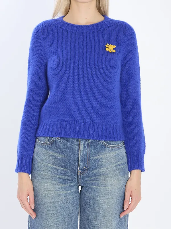 TRIOMPHE CREWNECK SWEATER made by Celine