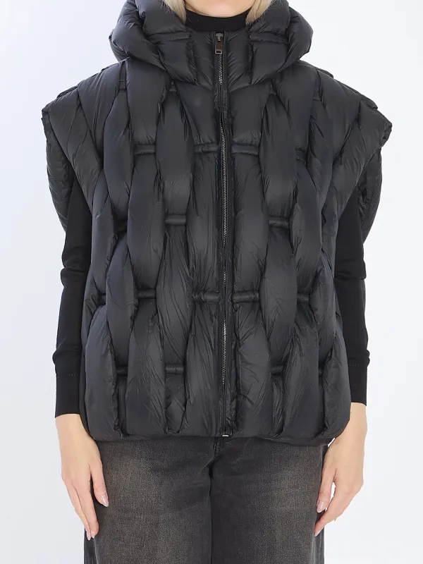 PADDED NYLON VEST sold by Lord & Taylor