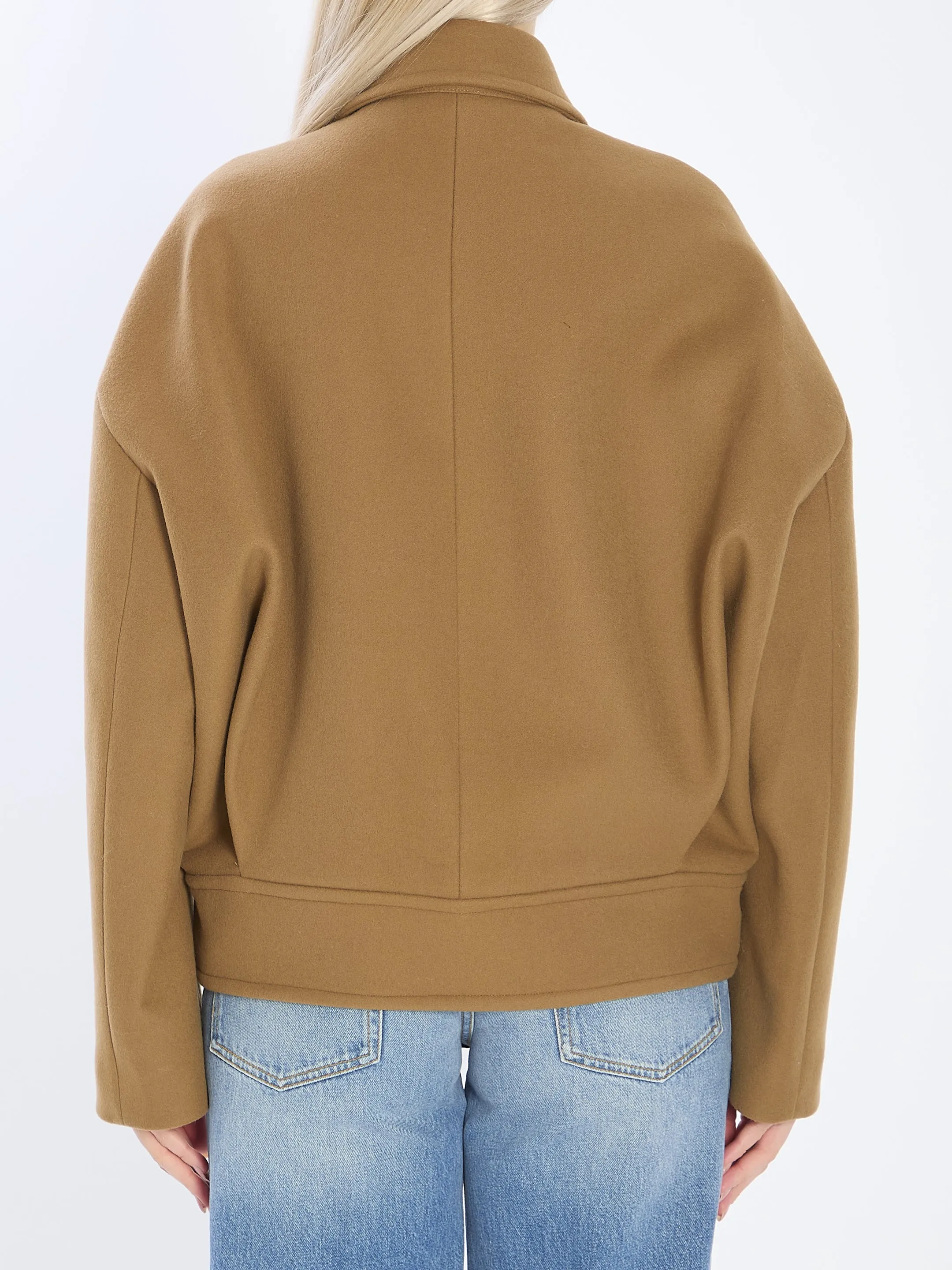 WOOL AND CASHMERE BOMBER JACKET sold by Lord & Taylor product image thumbnail 4