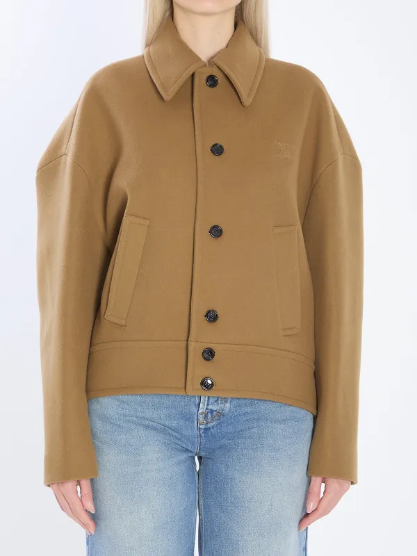 WOOL AND CASHMERE BOMBER JACKET sold by Lord & Taylor