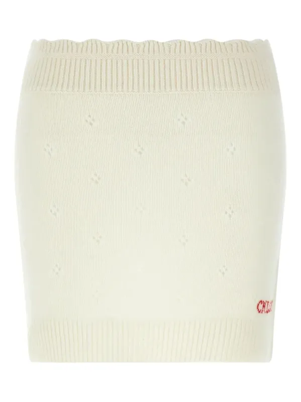 WOOL AND CASHMERE KNITTED MINI SKIRT sold by Lord & Taylor