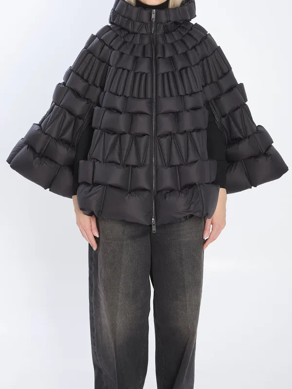 PADDED NYLON CAPE sold by Lord & Taylor