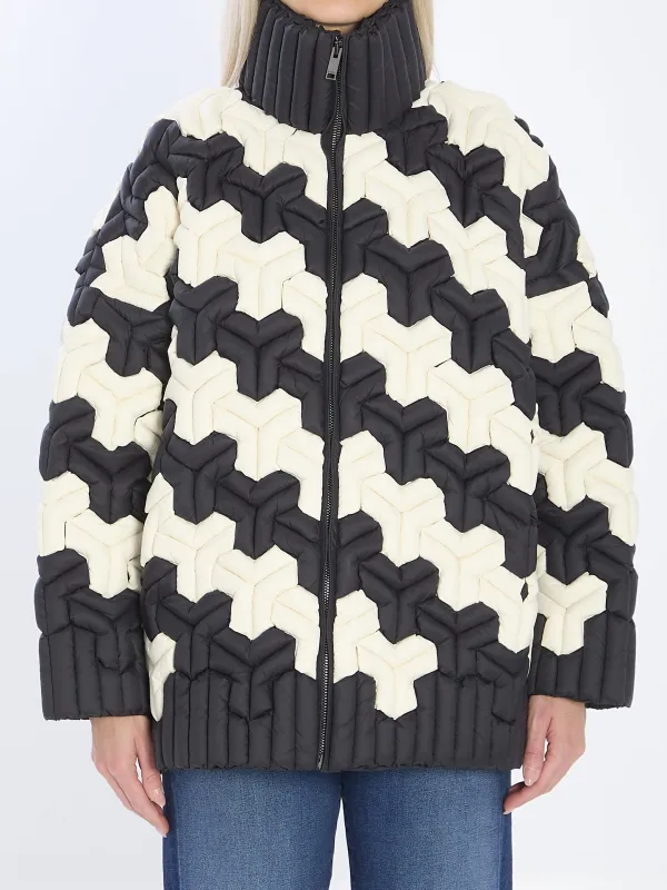 BLACK AND WHITE PUFFER JACKET sold by Lord & Taylor