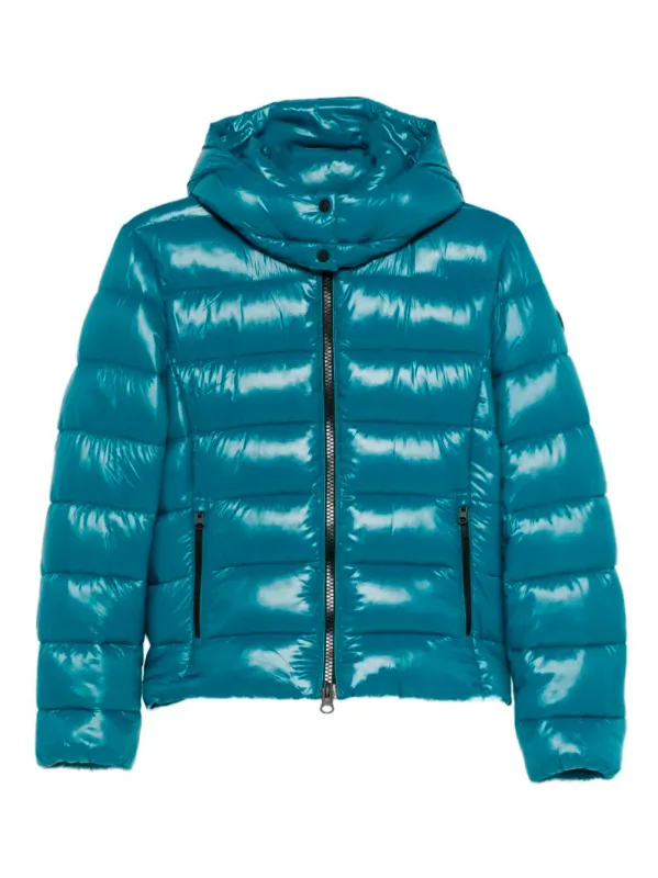 COSMARY SLIM FIT DOWN JACKET WITH LAQUÉ FINISH sold by Lord & Taylor