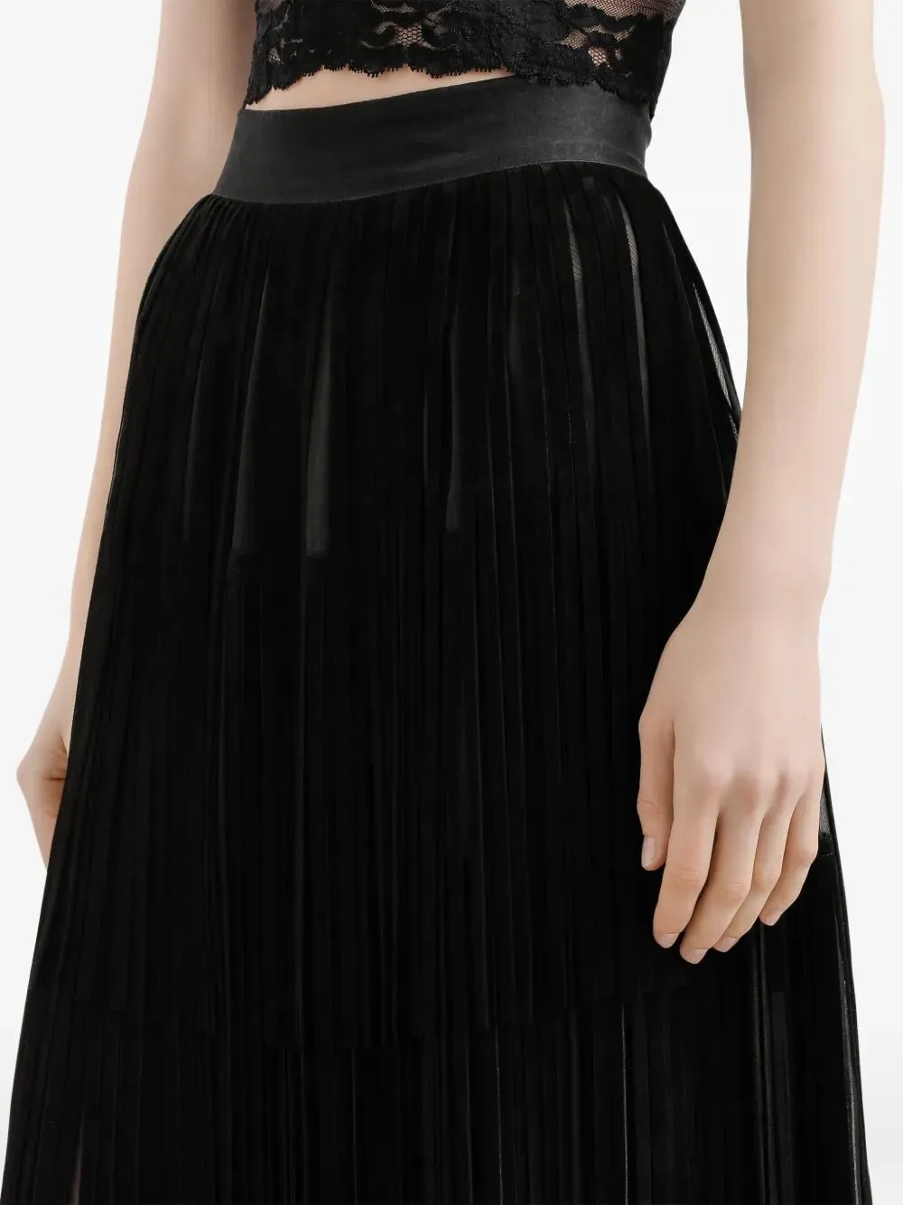 SILK ORGANZA MIDI SKIRT sold by Lord & Taylor product image thumbnail 4