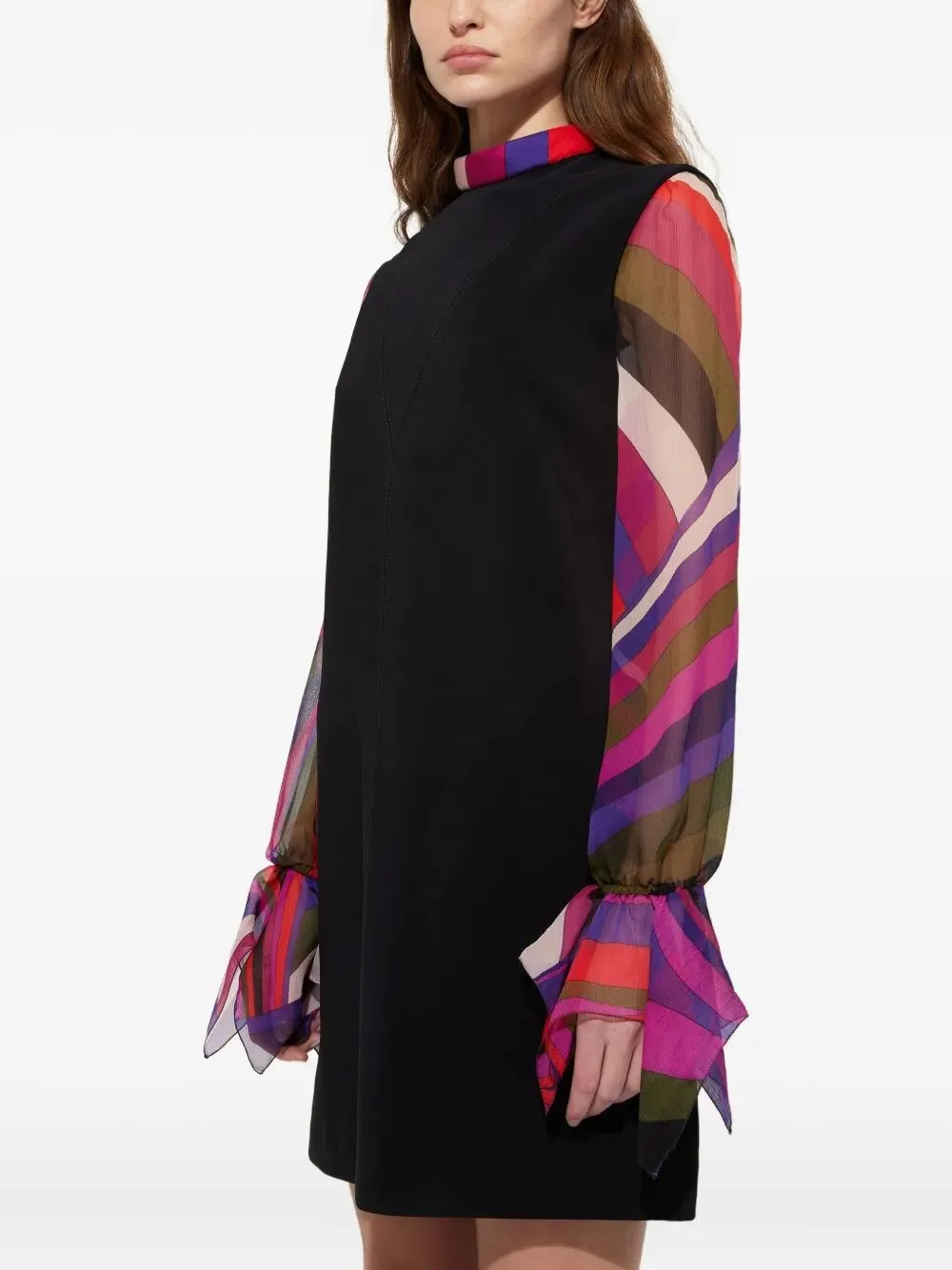 PRINTED SLEEVE HEAVY CADY SHEATH DRESS sold by Lord & Taylor product image thumbnail 5