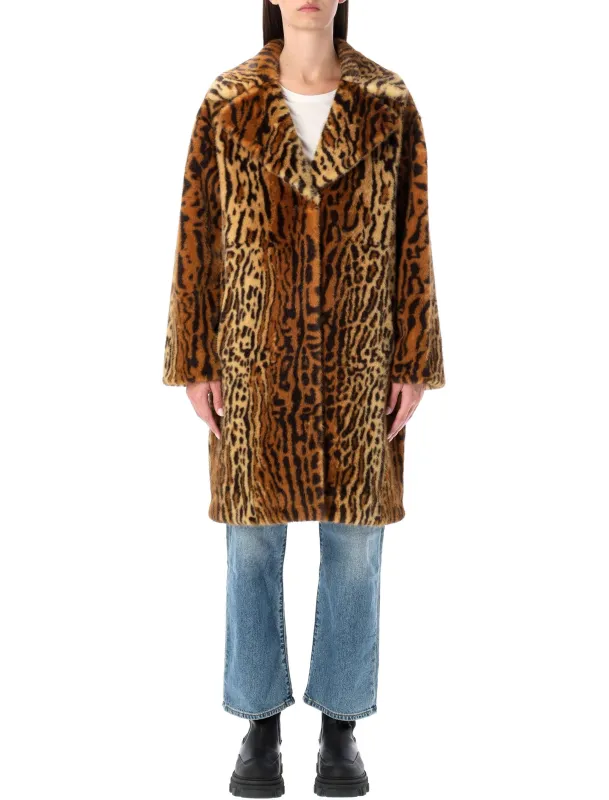 CAMILLE FAUX FUR COCOON COAT sold by Lord & Taylor