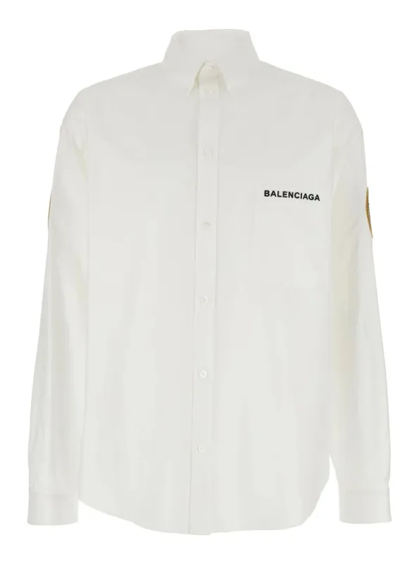 WHITE POPLIN SHIRT sold by Lord & Taylor
