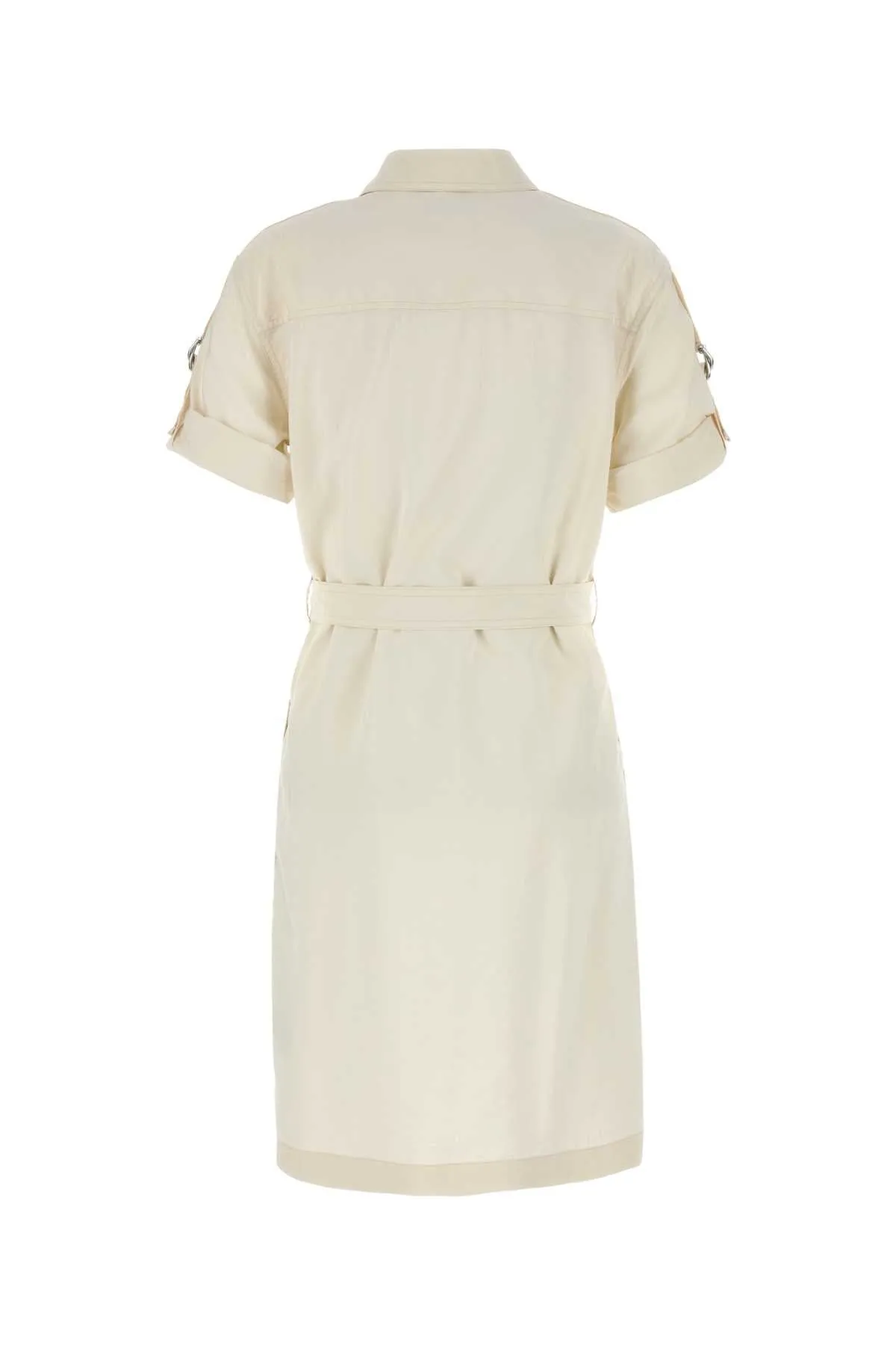 IVORY SILK BLEND SHIRT DRESS sold by Lord & Taylor product image thumbnail 2