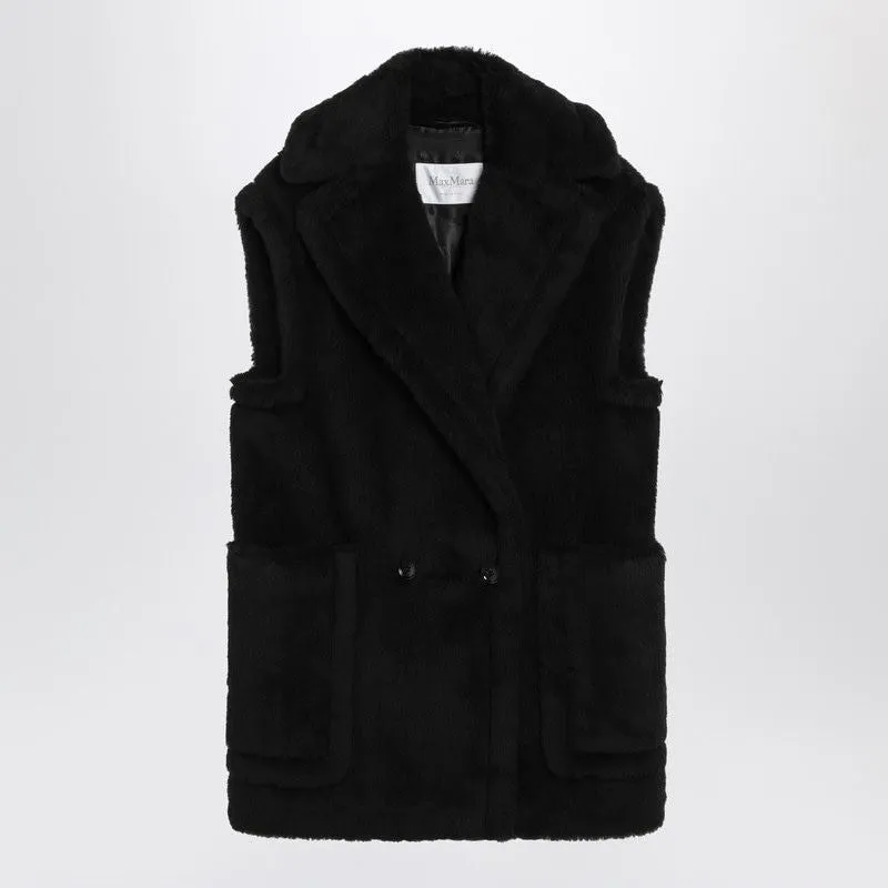 BLACK TEDDY GILET IN ALPACA AND WOOL sold by Lord & Taylor