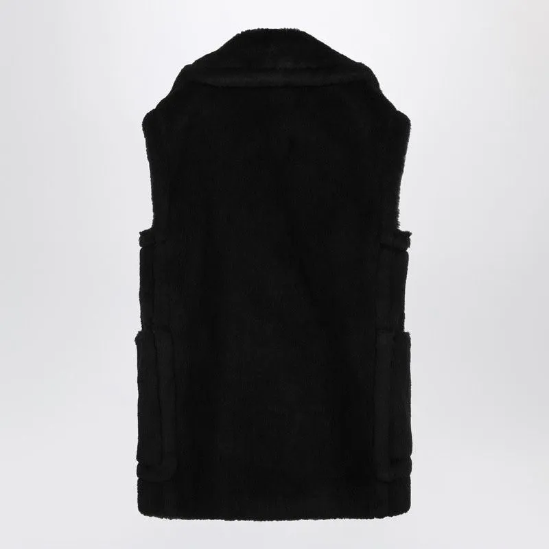 BLACK TEDDY GILET IN ALPACA AND WOOL sold by Lord & Taylor product image thumbnail 2