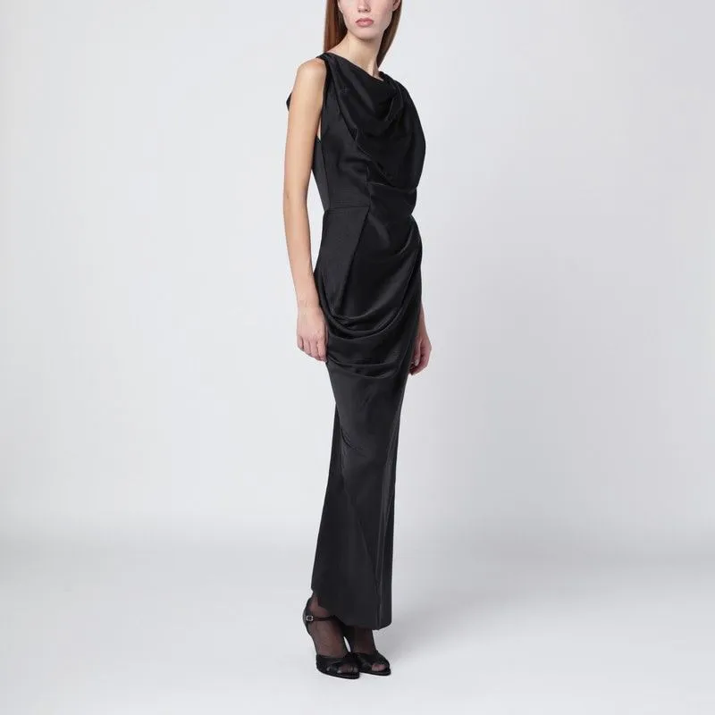 LONG BLACK FOND DRESS sold by Lord & Taylor