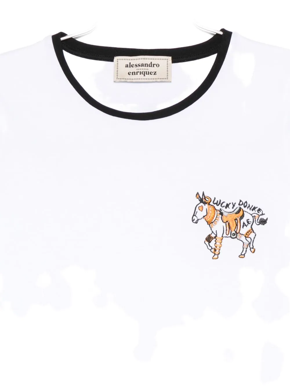 EMBROIDERED COTTON T-SHIRT sold by Lord & Taylor product image thumbnail 2