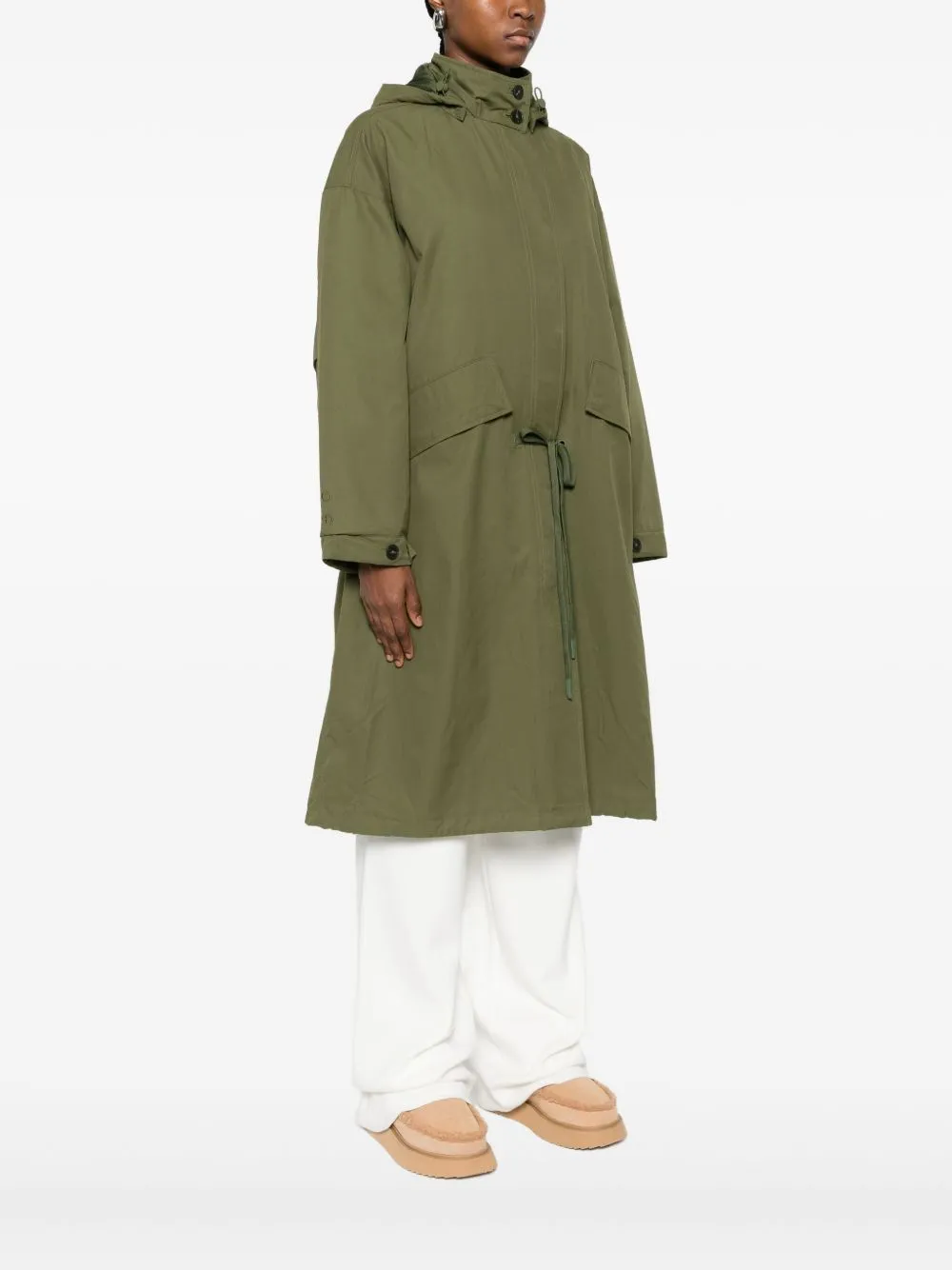 COTTON AND NYLON PARKA COAT sold by Lord & Taylor product image thumbnail 3