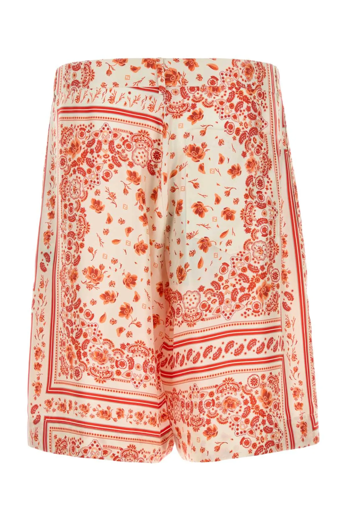 PRINTED SILK BERMUDA SHORTS sold by Lord & Taylor product image thumbnail 2