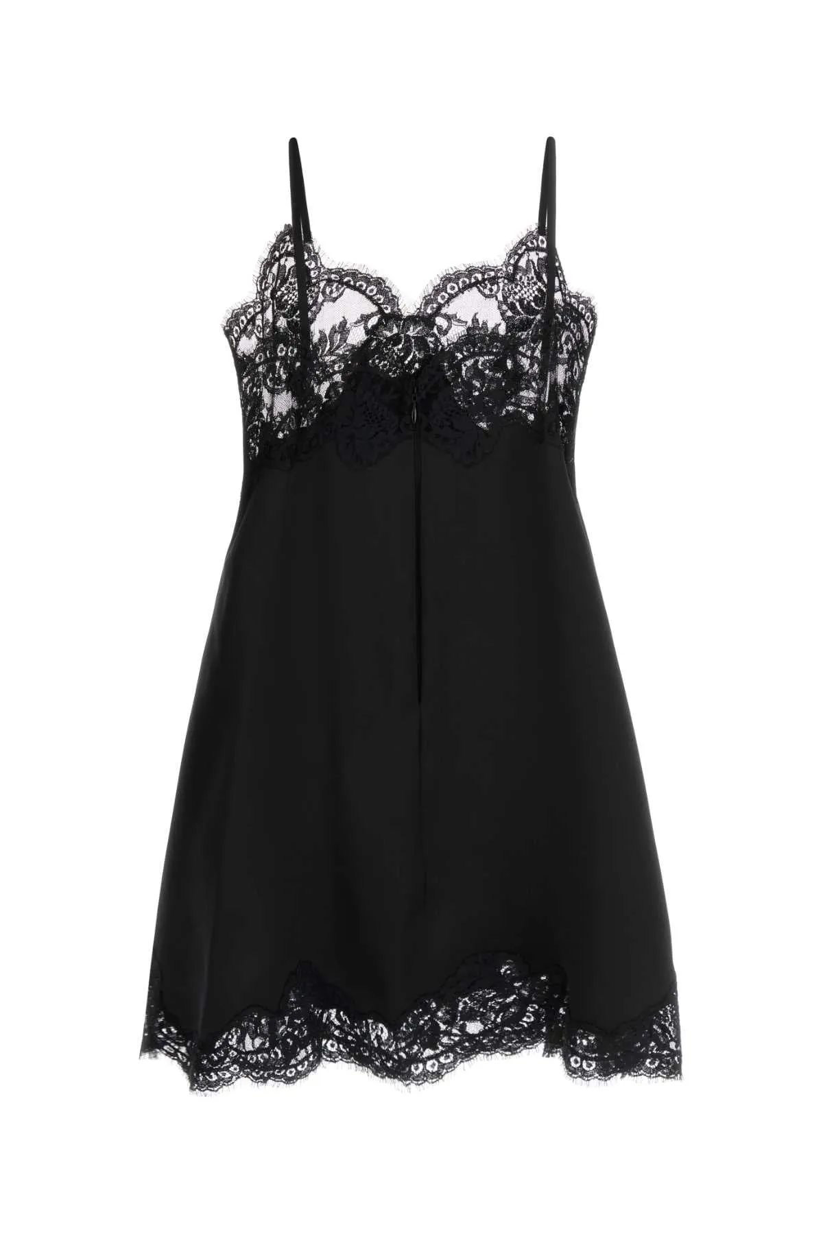 BLACK SATIN MINI DRESS sold by Lord & Taylor product image thumbnail 2