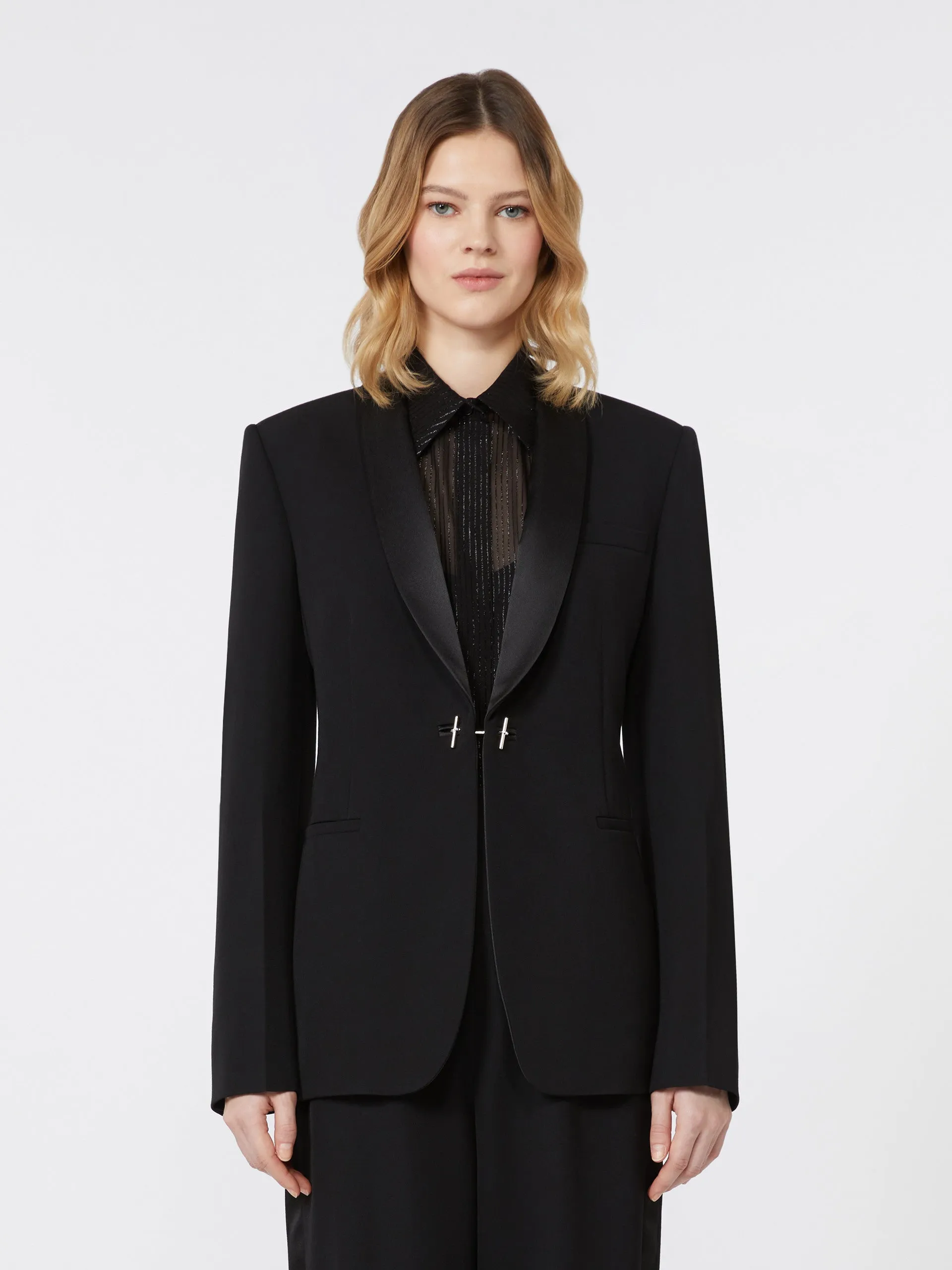 WOOL GABARDINE BLAZER sold by Lord & Taylor product image thumbnail 3