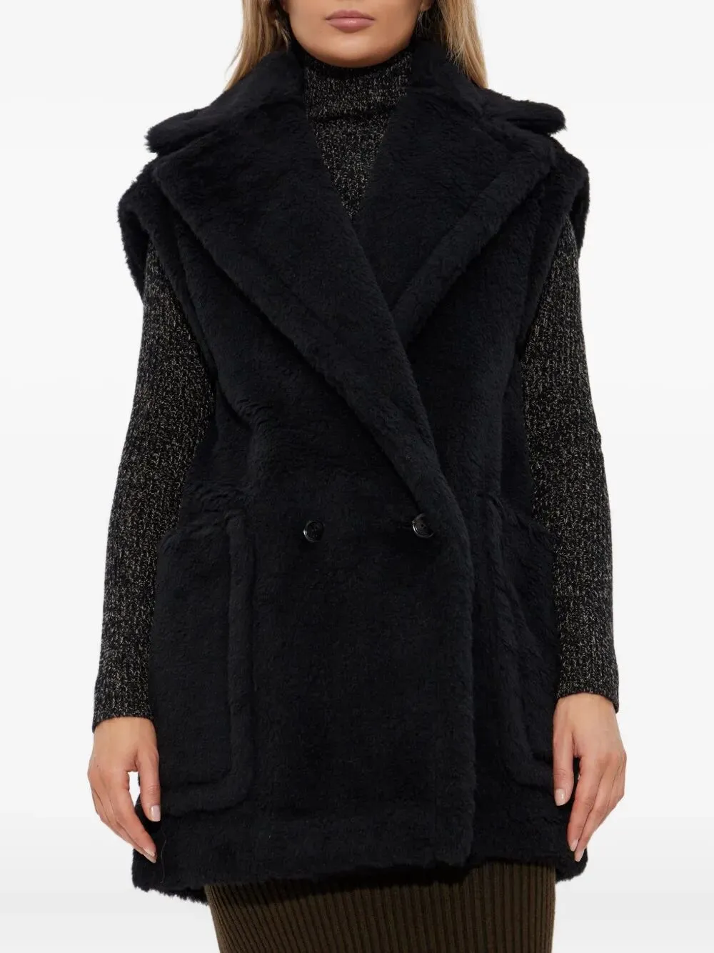 TEDDY VEST IN ALPACA AND WOOL sold by Lord & Taylor product image thumbnail 2