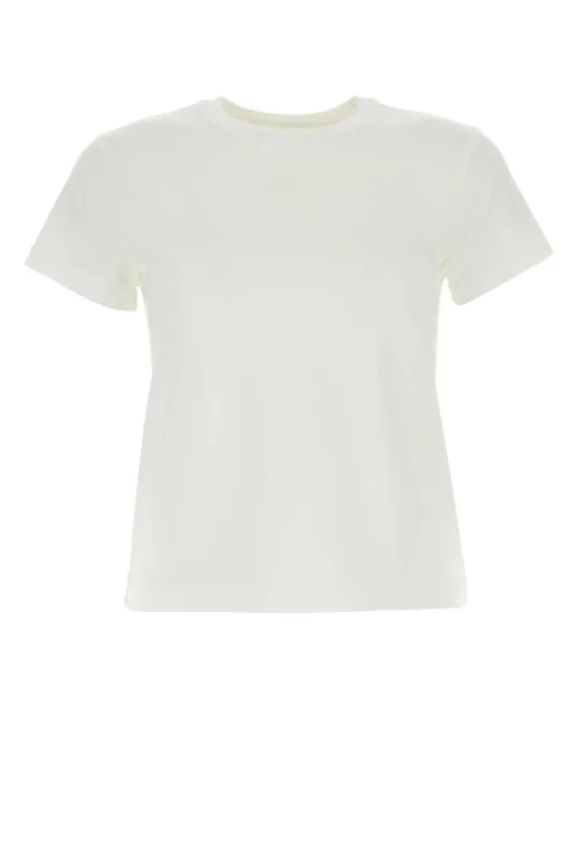 WHITE COTTON T-SHIRT made by T by Alexander Wang