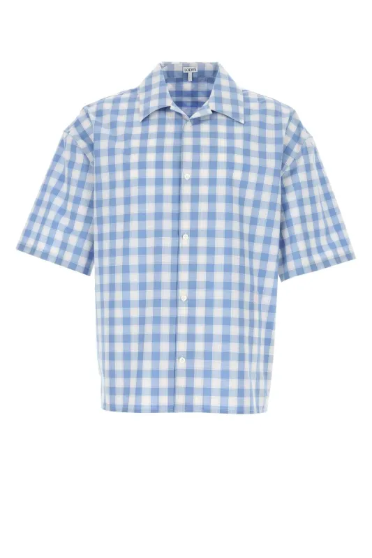 EMBROIDERED COTTON SHIRT made by Loewe