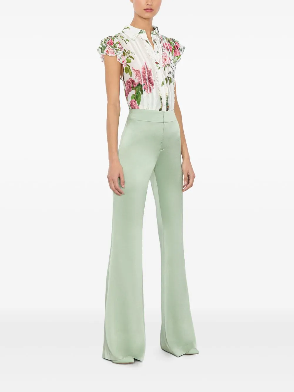 MINDA SILK BLOUSE sold by Lord & Taylor product image thumbnail 4
