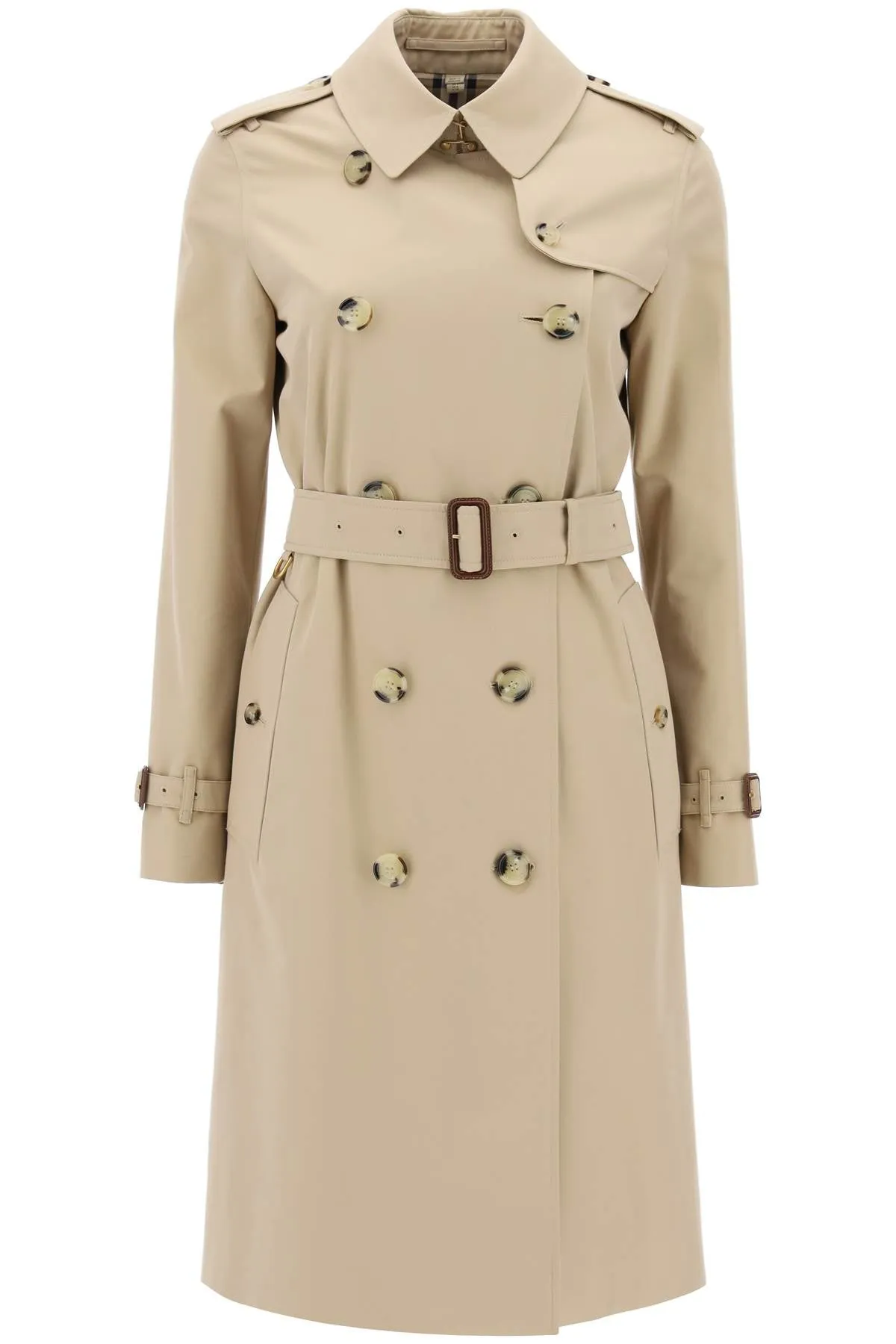BEIGE COTTON TRENCH COAT sold by Lord & Taylor