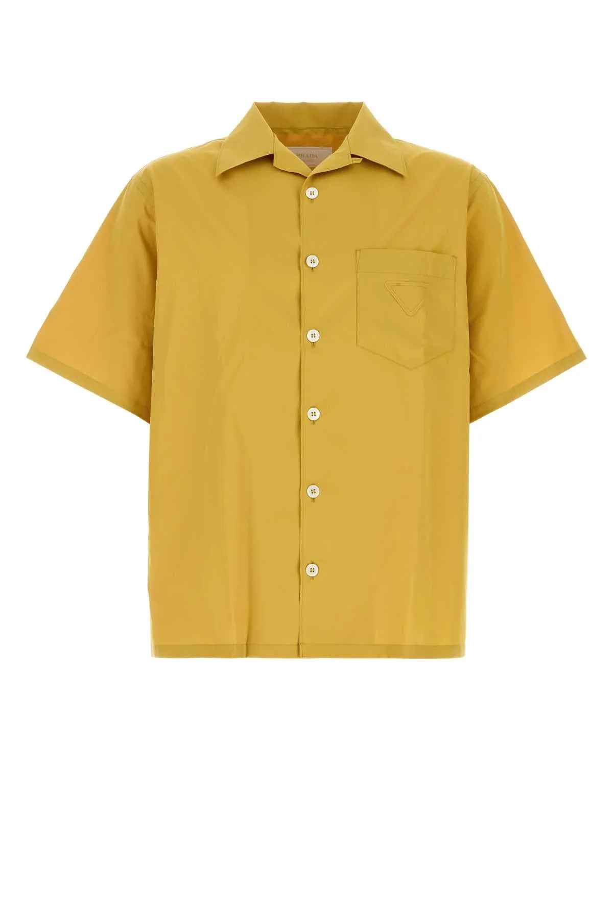 MUSTARD POPLIN SHIRT sold by Lord & Taylor