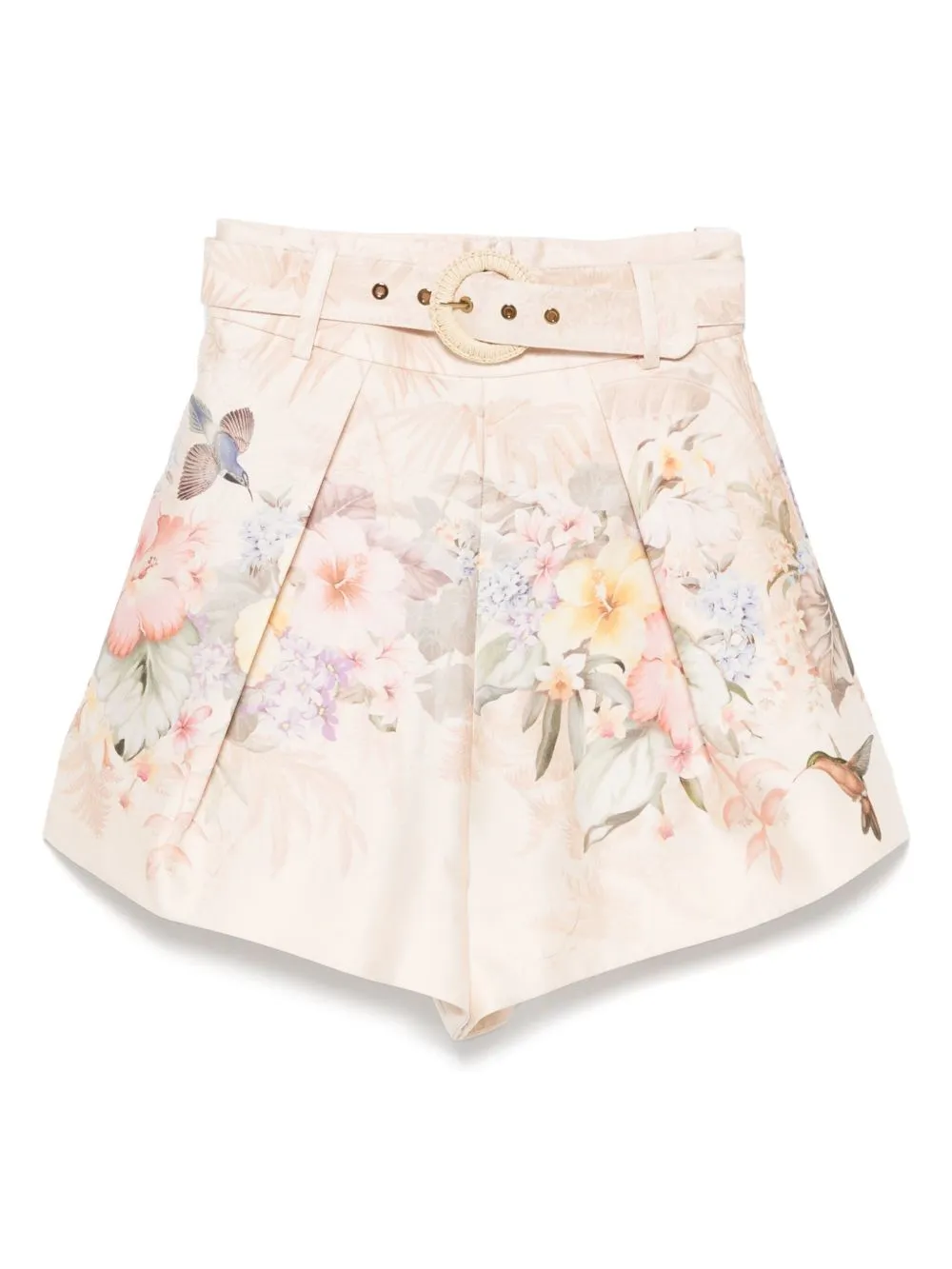 PRINTED SILK BLEND ILLUMINATE SHORTS sold by Lord & Taylor