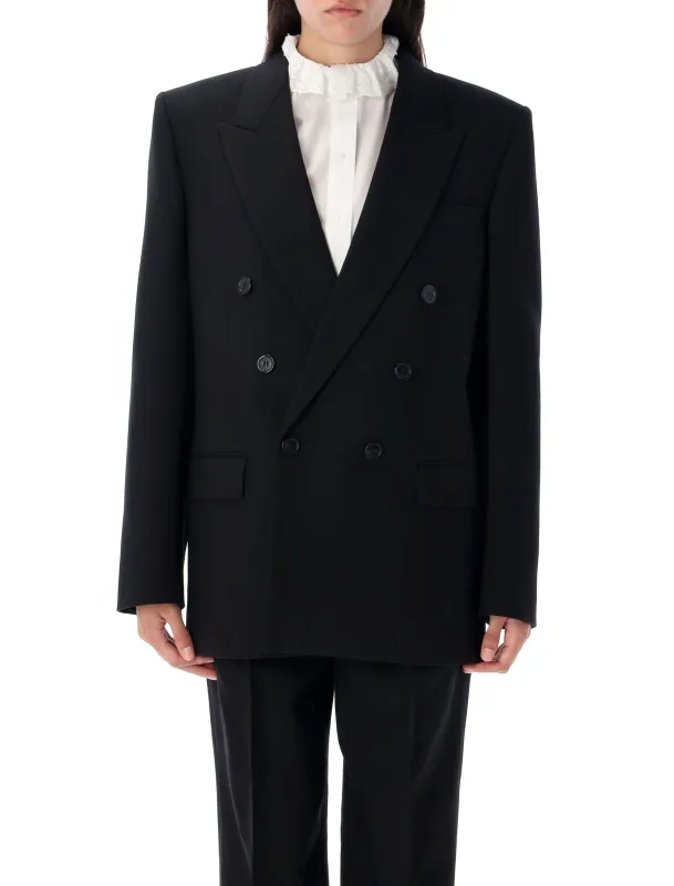 BLACK WOOL BLAZER sold by Lord & Taylor