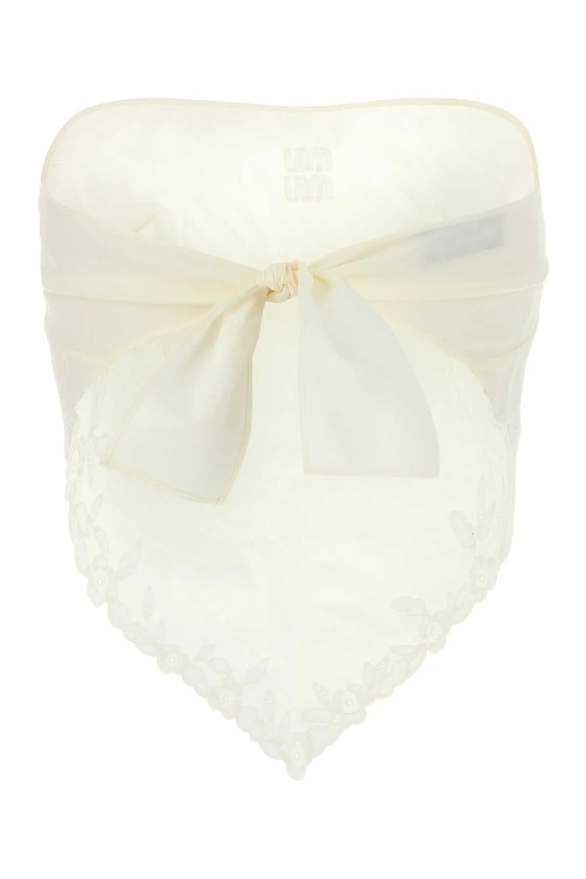 WHITE LINEN BLEND TOP sold by Lord & Taylor product image thumbnail 2