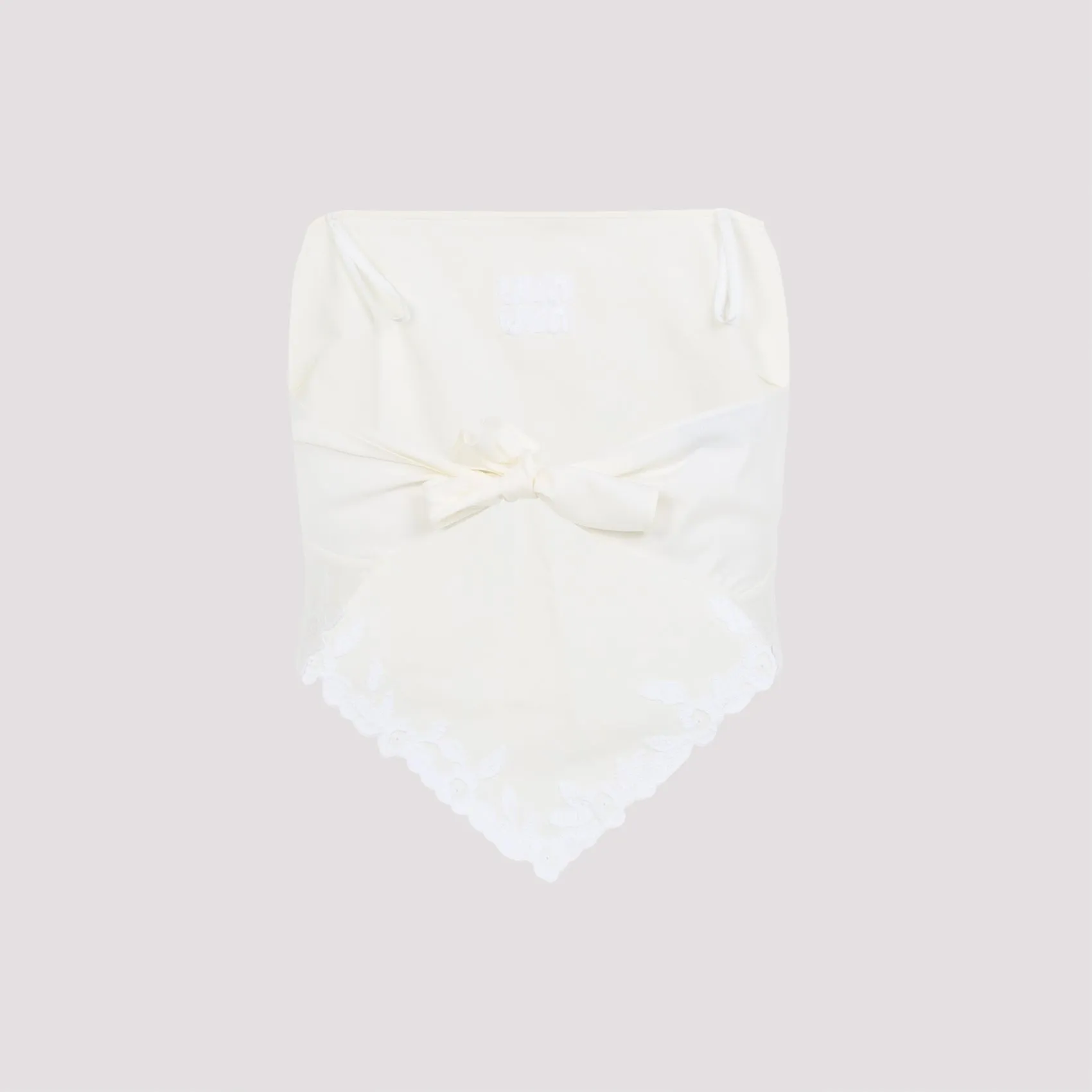 WHITE LINEN BLEND TOP sold by Lord & Taylor product image thumbnail 3