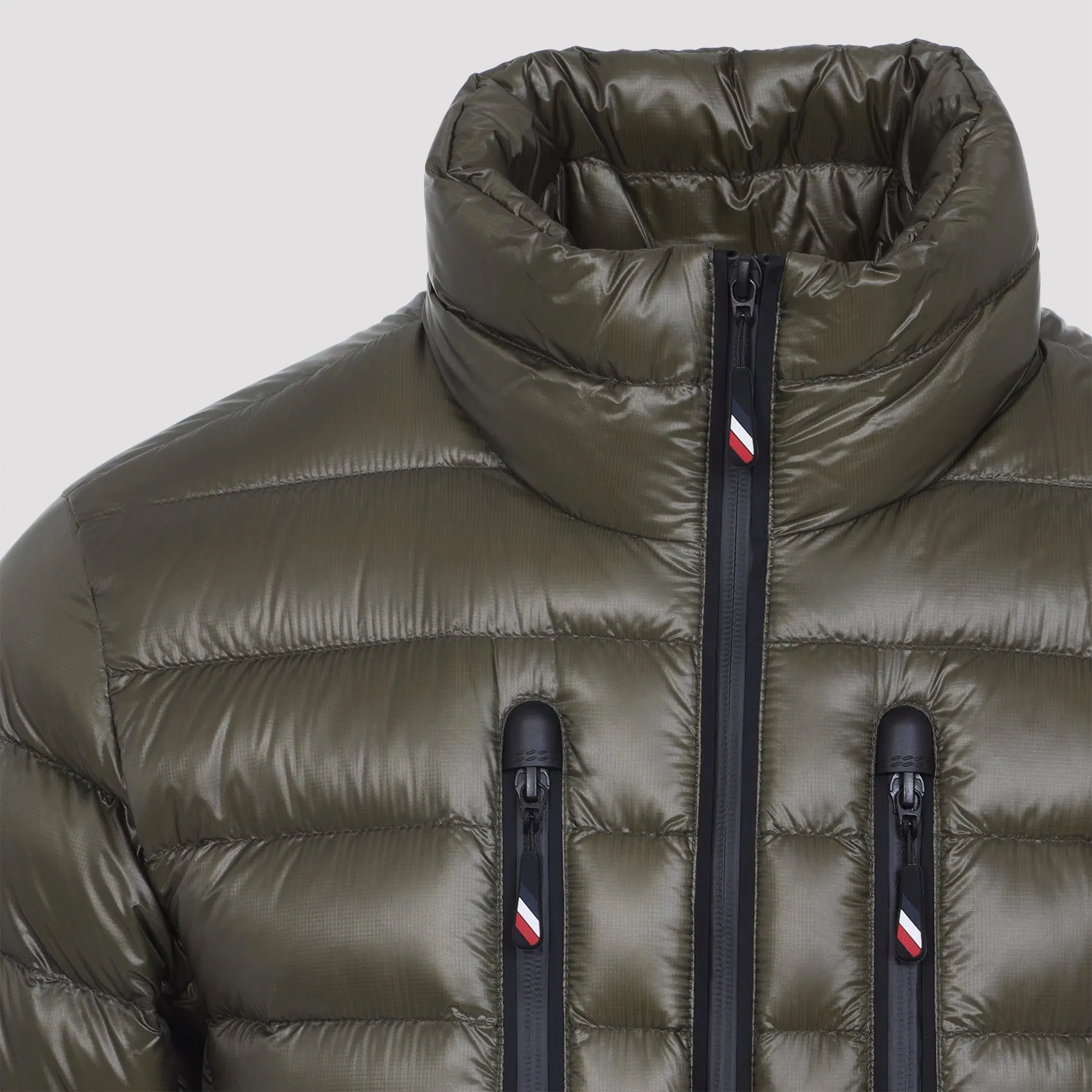 OLIVE GREEN NYLON HERS DOWN JACKET sold by Lord & Taylor product image thumbnail 5