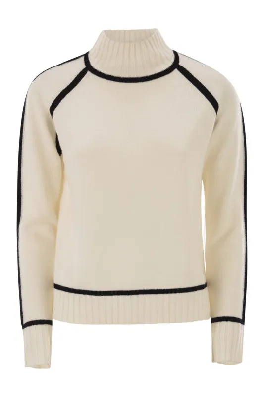PESCARA - WOOL AND CASHMERE TURTLENECK SWEATER sold by Lord & Taylor