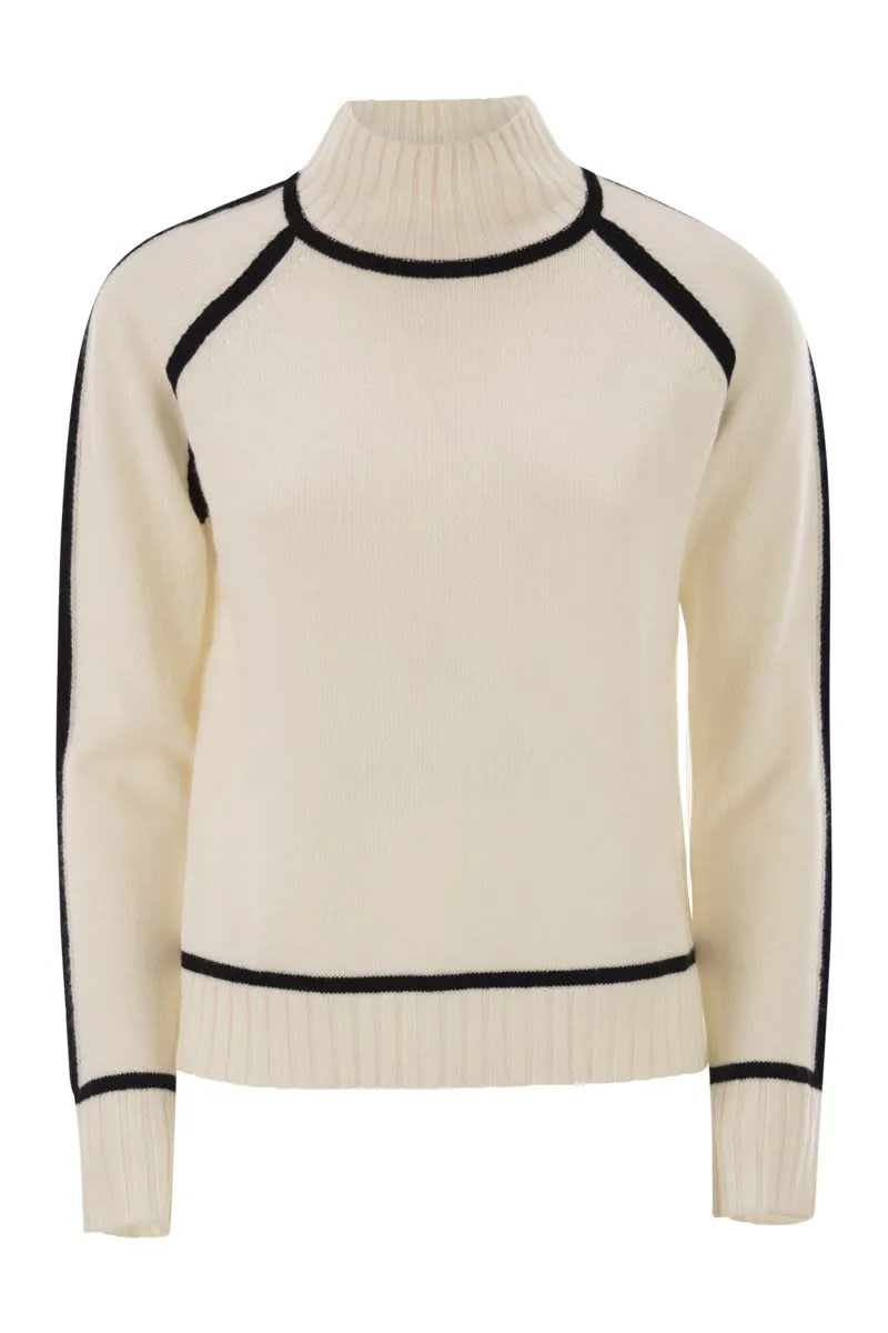 PESCARA - WOOL AND CASHMERE TURTLENECK SWEATER sold by Lord & Taylor