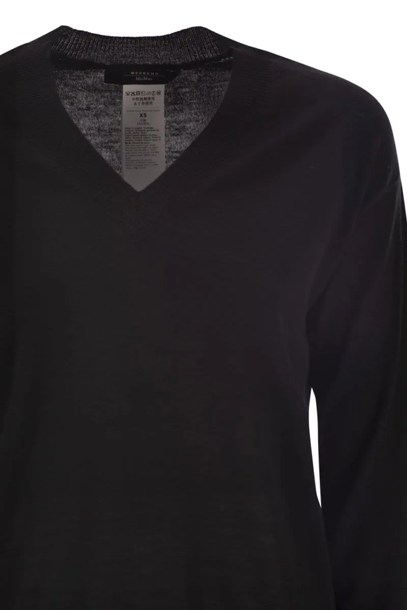 FIOCCHI - V-NECK JUMPER IN WOOL AND CASHMERE sold by Lord & Taylor product image thumbnail 4