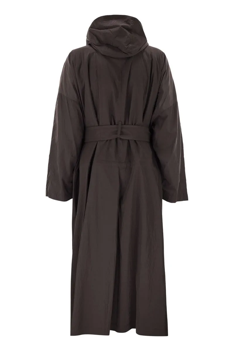 BARBRA1234 - OVERSIZED TAFFETA TRENCH COAT sold by Lord & Taylor product image thumbnail 2