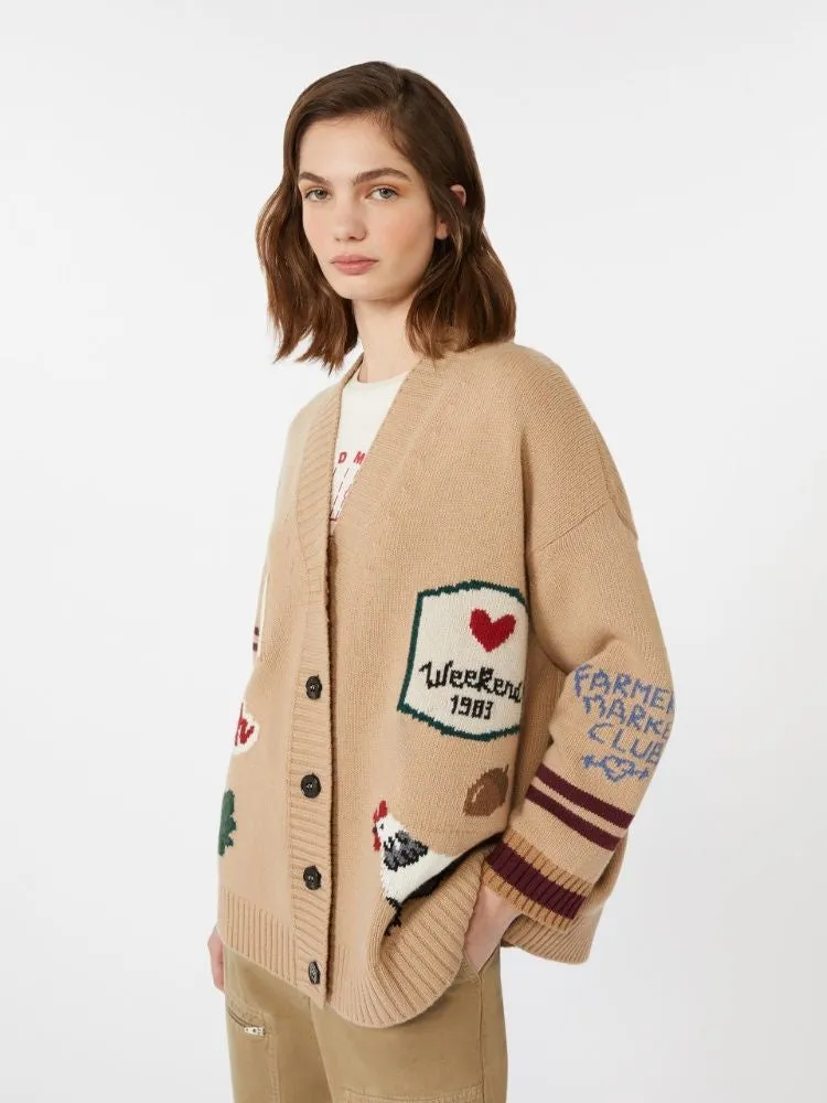 BELGIO - OVER CARDIGAN IN WOOL YARN sold by Lord & Taylor product image thumbnail 4