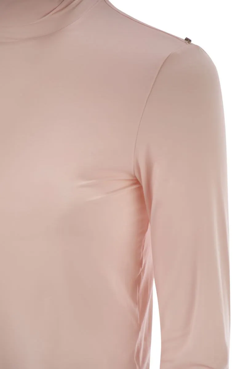 STONE - JERSEY TURTLENECK JUMPER sold by Lord & Taylor product image thumbnail 4